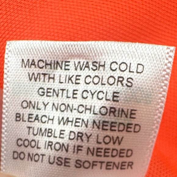 NWT Lady Hagen Sleeveless Polo Tank in Coral Orange Golf Women's Top Size Medium - Picture 9 of 11